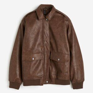 H&M Faux Leather Jacket
